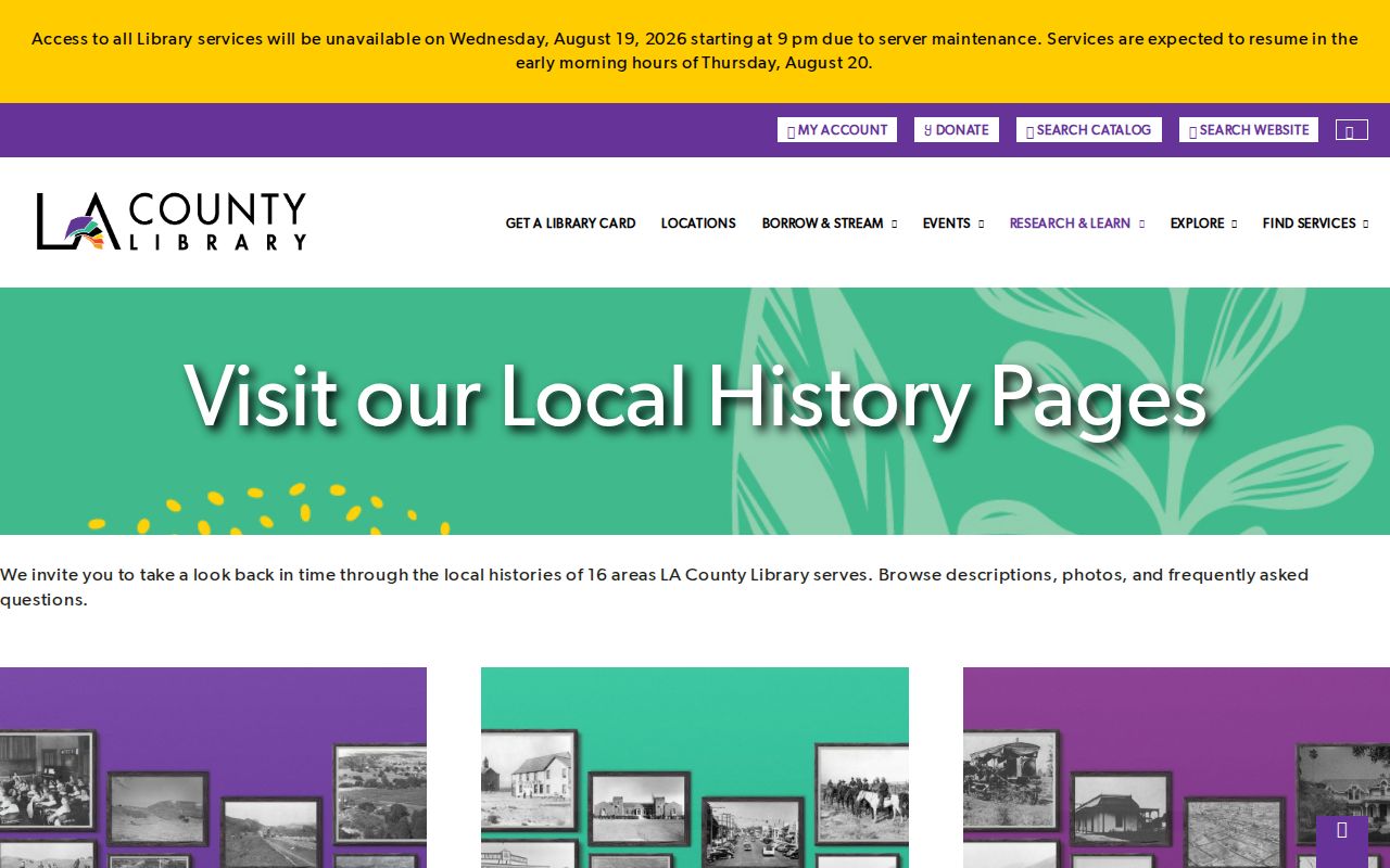 Calabasas city directory Los Angeles County local history collection