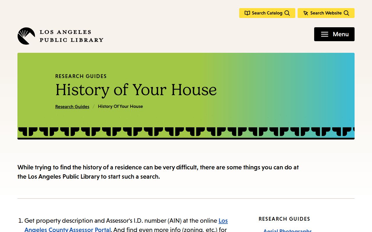 Calabasas city directory Los Angeles house history guide