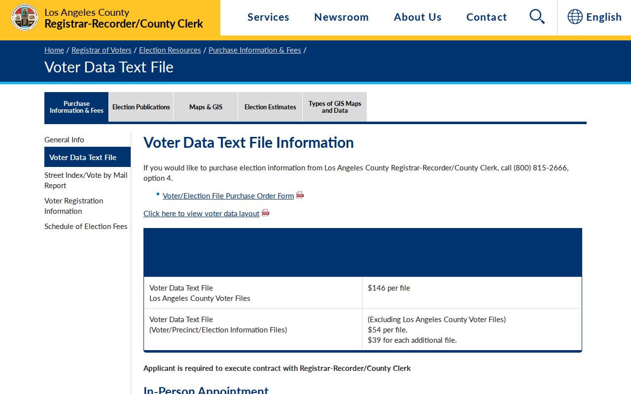 Calabasas neighbors restricted voter data rules