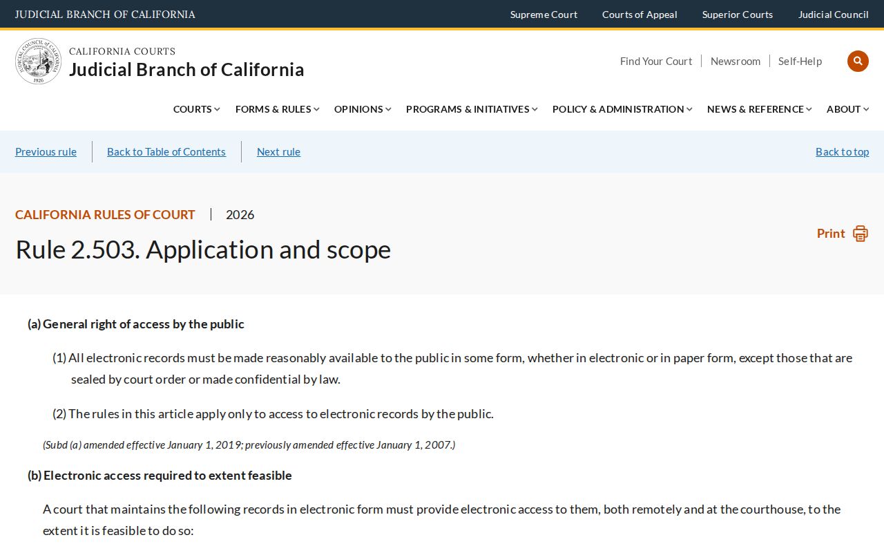 Calabasas resident lookup remote court access rule